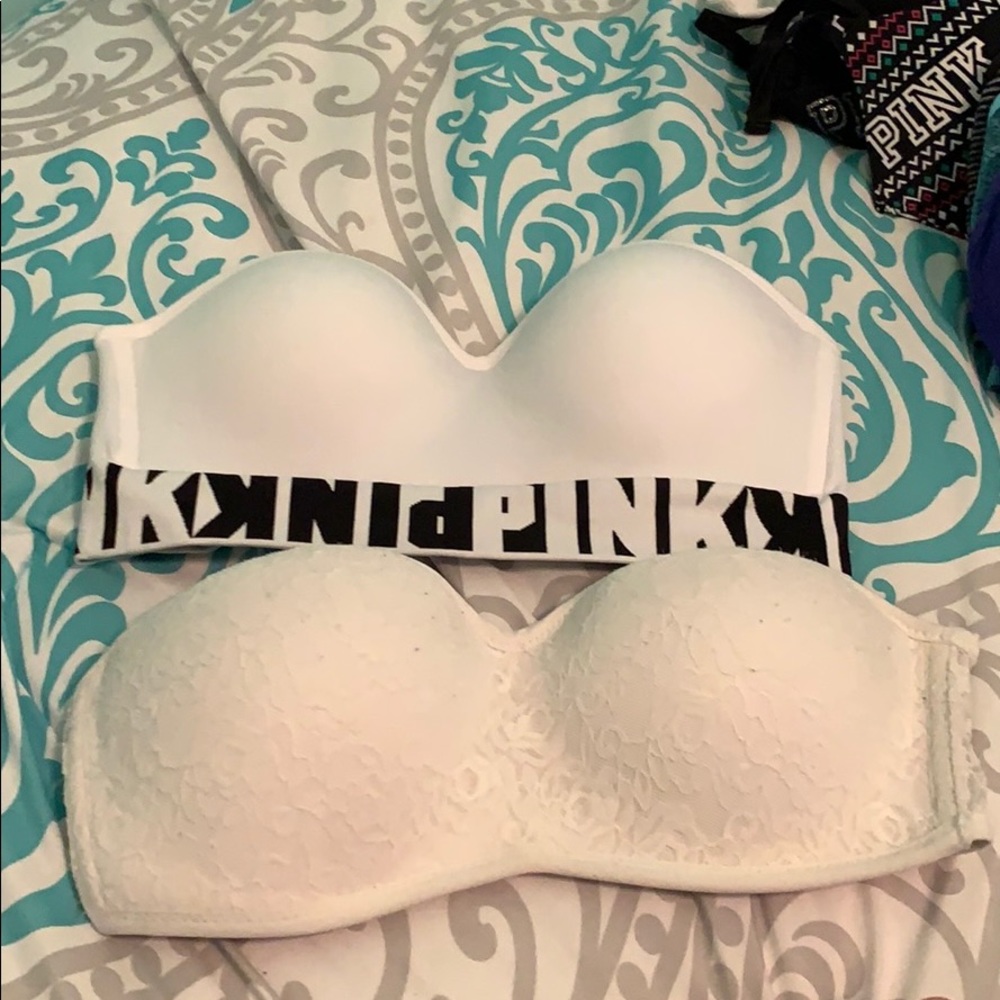 Victoria’s Secret strapless no wire bra